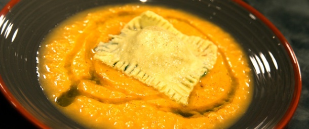 Ravioli di pasta di fave di Alessandro Borghese - Cucina con  Ale Le ricette di Paolina